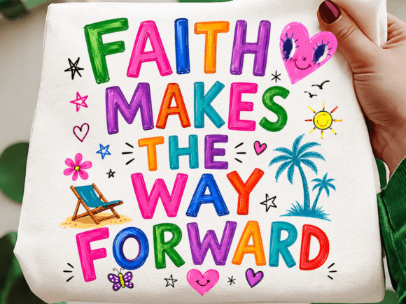 Faith Makes the Way Forward Tropical PNG: A Strategic Creative Asset for Purpose-Driven Projects