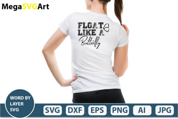 Float Like a Butterfly SVG Bundle