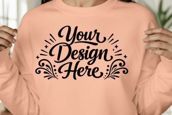 Gildan 18000 Sweatshirt Mockup