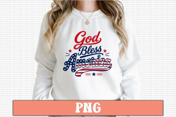 God Bless America Free PNG Design