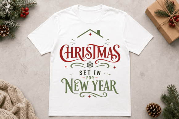 Home Christmas New Year Typography