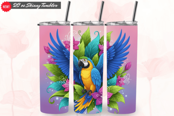 Parrot Tumbler Sublimation Meets Modern Craft: Why Parrot Skinny Designs Are Reshaping Custom Drinkware