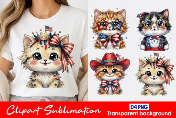 Ribbon Cat Clipart PNG: Playful, Print-Ready Digital Art for Creators