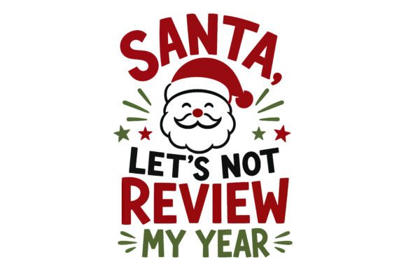 Santa Review My Year Design