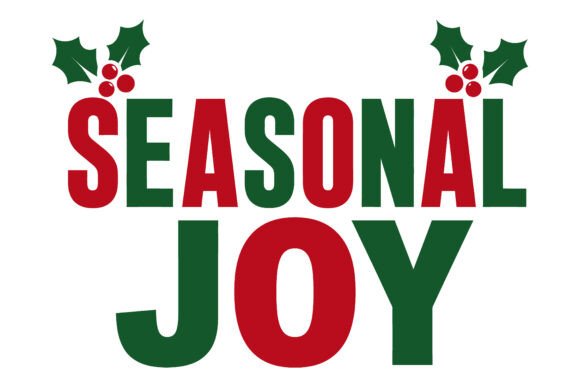Sparkling Holidays Christmas Script SVG