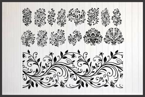 Vintage Floral Borders and Elegant: Timeless Design Meets Modern Creative Workflow