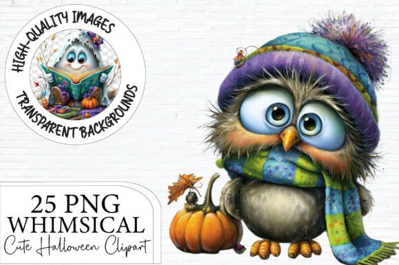 Whimsical Cute Halloween Clipart: Playful, Print-Ready Designs for Every Creative Project